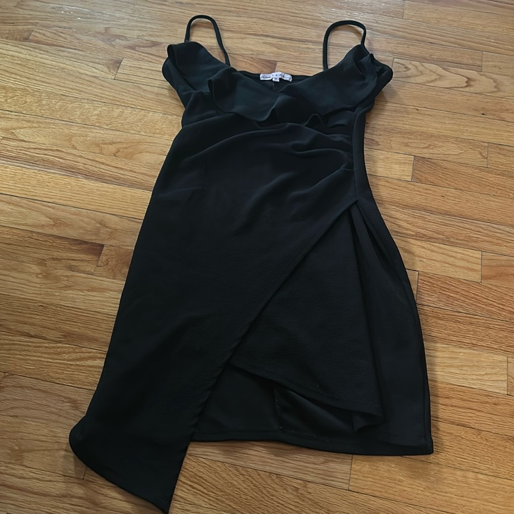 black tank dress